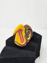 Load image into Gallery viewer, Eagle mask necklace by Wayne Alfred