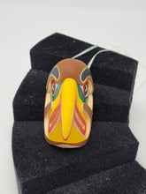 Load image into Gallery viewer, Eagle mask necklace by Wayne Alfred