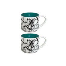 Load image into Gallery viewer, Ceramic Espresso Mugs - Set of 2