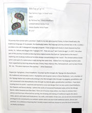 Load image into Gallery viewer, Two Salmon Eggs - Giclée print by Cheryl Wadhams