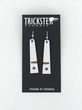 Load image into Gallery viewer, Killer whale fin earrings