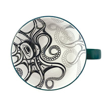 Load image into Gallery viewer, Porcelain Art Mug - Octopus (Nuu)