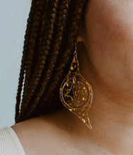 Load image into Gallery viewer, Octopus Eye Earrings by Copper Canoe Woman