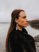 Load image into Gallery viewer, Paddle Song earrings by Copper Canoe Woman