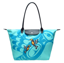 Load image into Gallery viewer, Francis Dick Hummingbird Foldaway Tote