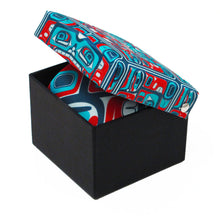 Load image into Gallery viewer, James Johnson Bentwood Box Artist Silk Tie