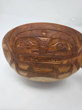 Load image into Gallery viewer, Killer whale design bowl by Aubrey Johnston Sr