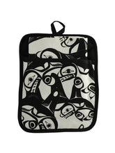 Load image into Gallery viewer, Bill Helin Many Whale Pocket potholder