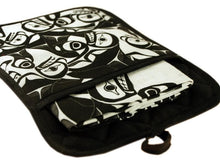 Load image into Gallery viewer, Bill Helin Many Whale Pocket potholder