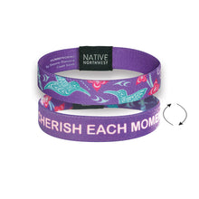 Load image into Gallery viewer, Inspirational Wristbands - Hummingbird by Simone Diamond, 0.5" Wide