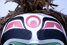 Load image into Gallery viewer, Half Moon Dancing Mask by Ned Matilpi