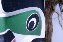 Load image into Gallery viewer, Half Moon Dancing Mask by Ned Matilpi