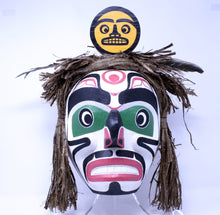 Load image into Gallery viewer, Full Moon Dancing Mask by Ned Matilpi