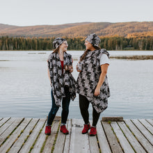 Load image into Gallery viewer, Multi-Use Fleece Cape - Thunderbird and Whale by Maynard Johnny Jr, Coast Salish, Kwakwaka'wakw