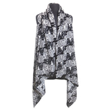 Load image into Gallery viewer, Multi-Use Fleece Cape - Thunderbird and Whale by Maynard Johnny Jr, Coast Salish, Kwakwaka'wakw
