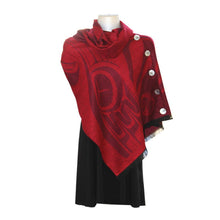 Load image into Gallery viewer, Button Shawl - Eagle by Paul Windsor