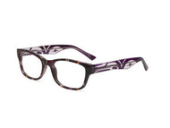 Chris Raven Reading Glasses +2.5 - Purple Tortoise Shell