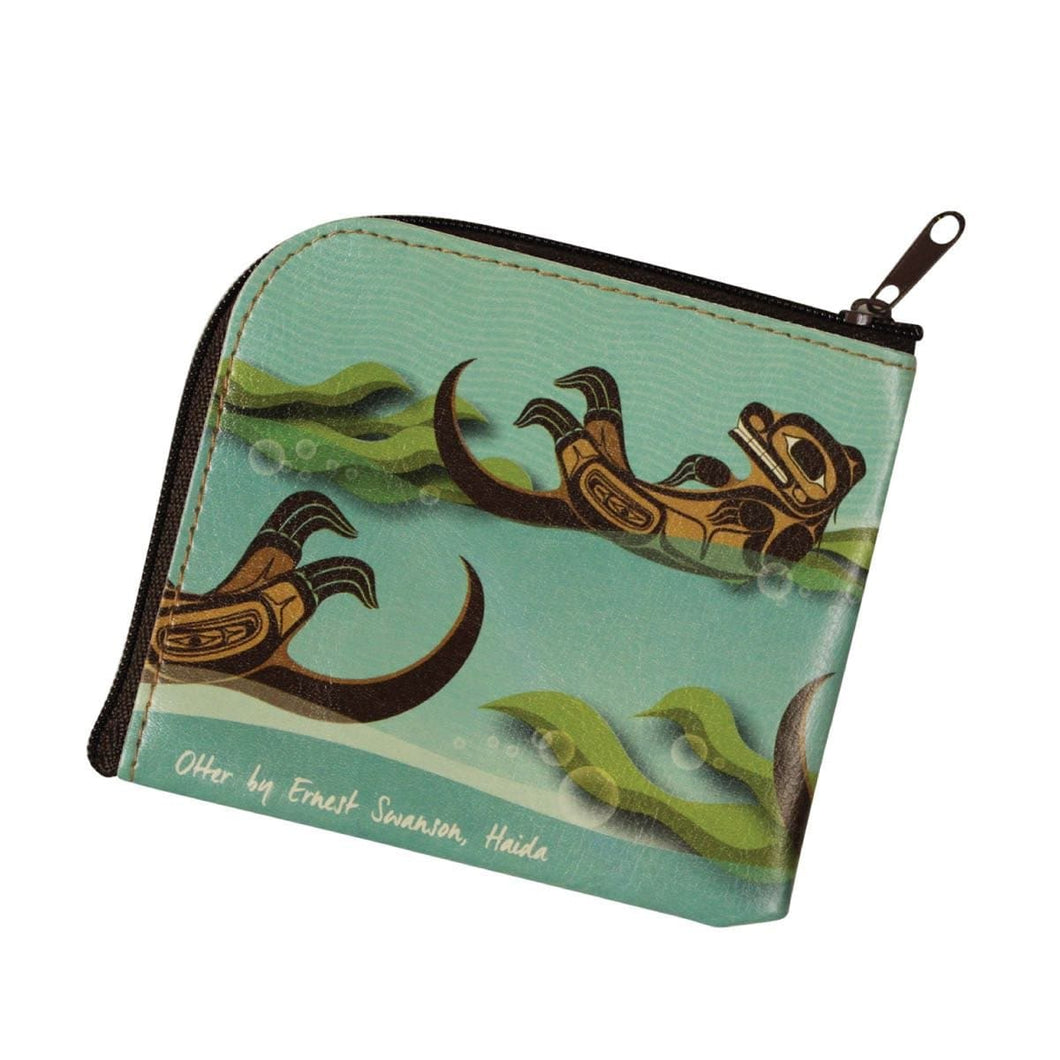 Coin Purse - Otter by Ernest Swanson