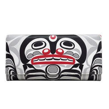 Load image into Gallery viewer, Curtis Wilson Killer Whale Crosshatch Wallet