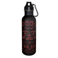 Water Bottle - Chilkat Whale by Ryan Cranmer