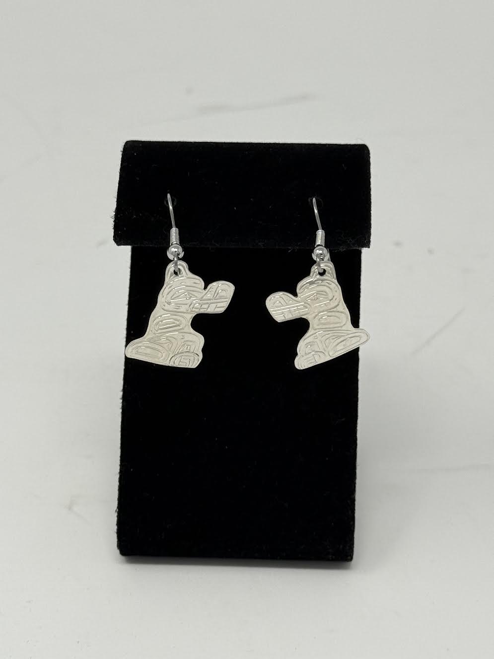 Cut out earrings - Bear by Billy Cook