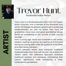 Load image into Gallery viewer, Scented Candle with 'Wolf' by Trevor Hunt (Kwakwaka'wakw Nation)
