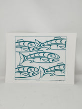 Load image into Gallery viewer, Salmon print by Bruce Alfred
