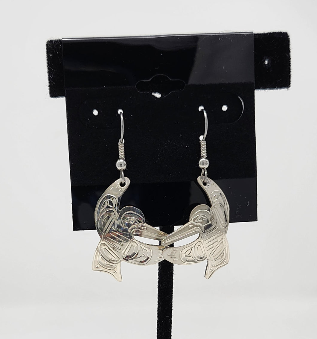 Cut out earrings - Hummingbird by Billy Cook
