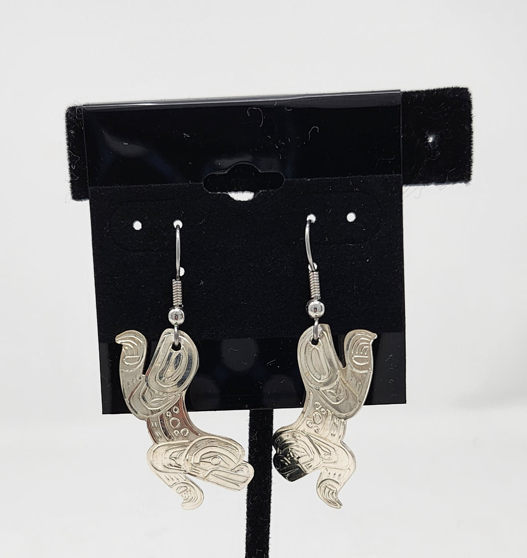 Cut out earrings - Frog by Billy Cook