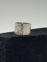 Load image into Gallery viewer, 1/2&quot; Bear ring - size 8 by Billy Cook
