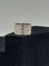 Load image into Gallery viewer, 1/2&quot; Bear ring - size 10 by Billy Cook
