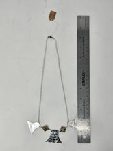 Load image into Gallery viewer, Silver hat necklace by Val Lancaster
