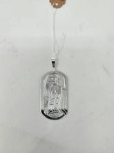 Load image into Gallery viewer, Silver dog tag pendants by Val Lancaster
