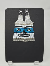 Load image into Gallery viewer, Assorted silver beaded earrings by Valerie Lancaster
