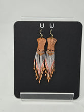 Load image into Gallery viewer, Small copper with beads by Val Lancaster
