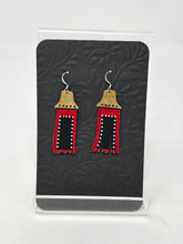 Load image into Gallery viewer, Mini hat beaded earrings by Val Lamcaster
