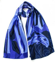 Load image into Gallery viewer, Salmon Poly Satin Scarf by Anthony Joseph
