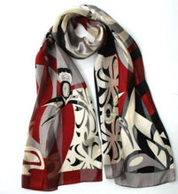 Load image into Gallery viewer, Hummingbird Silk Scarf by Andrew Williams
