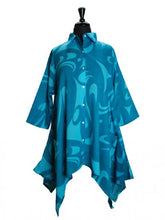 Load image into Gallery viewer, 3 Eagle Cotton Button Up Swing Tunic by Corrine Hunt
