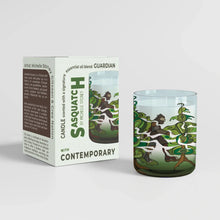 Load image into Gallery viewer, Scented Candle with 'Sasquatch' by Michelle Stoney (Gitxsan and Cree Nation)

