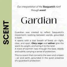 Load image into Gallery viewer, Scented Candle with 'Sasquatch' by Michelle Stoney (Gitxsan and Cree Nation)
