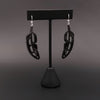 Feather earrings from Trickster Co