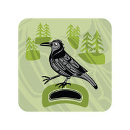 Cork-Backed Coaster - Crow - Walk in the Park by  Paul Windsor