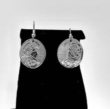 Load image into Gallery viewer, Killer whale Earrings by Billy Cook
