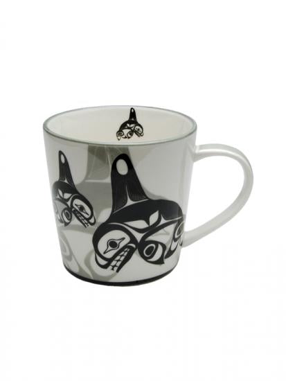 Many Whale Ceramic Boxed Mug
