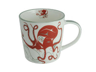 Octopus Ceramic Boxed Mug