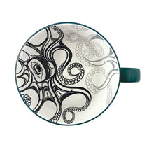Load image into Gallery viewer, Porcelain Art Mug - Octopus (Nuu)
