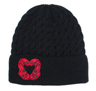 Roy Henry Vickers Eagle Heart Embroidered Knitted Hat