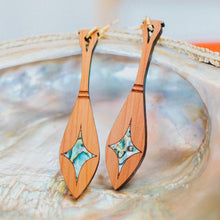 Load image into Gallery viewer, Sacred Journey earrings by Copper Canoe Woman
