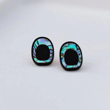 Load image into Gallery viewer, Coastal Ovoid earrings from Copper Canoe Woman
